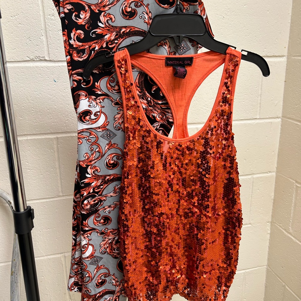 9 Sequin Top MultiSizes  & 9 Stretch Pants Multi Sizes